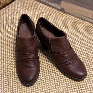 BareTraps Dark Brown Ankle Booties